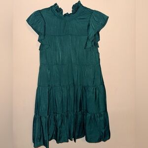 Dress in Deep Green